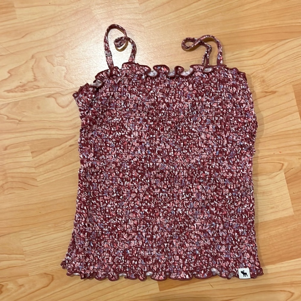Abercrombie Kids flowered tank size 11/12